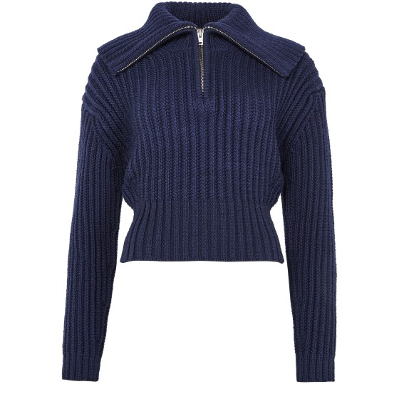 Crew-neck sweater - Blue