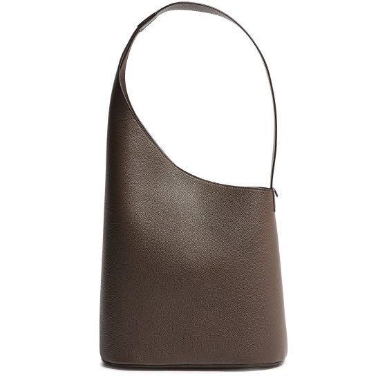 Demi lune shoulder bag - brown