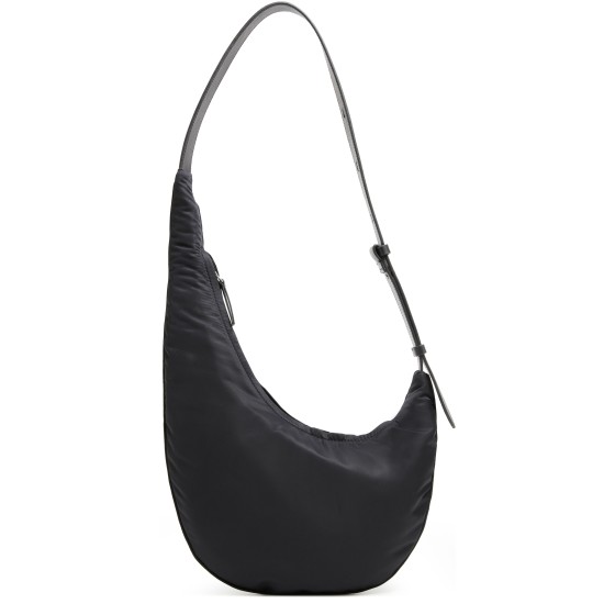 Lune Aria Crescent Bag - Black