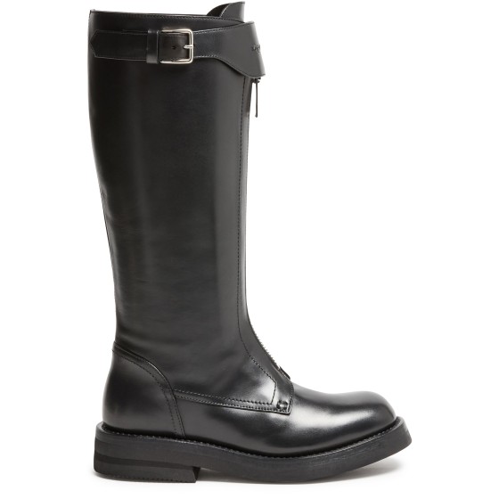 Leather boots - Black