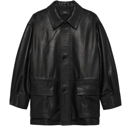 Maeve leather jacket - Black