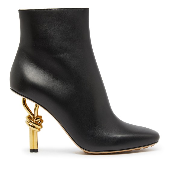 Knot ankle boots - Black