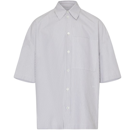 Short-sleeved shirt - grey