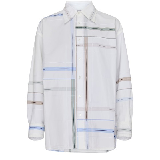 Asymmetrical shirt - white