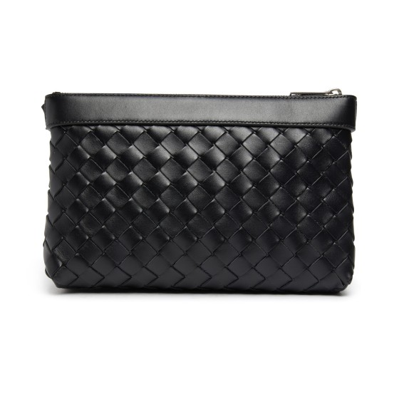 Intrecciato duo handbag - Black