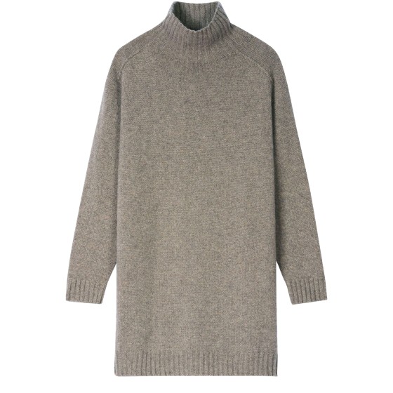 High-neck dress - Yellow