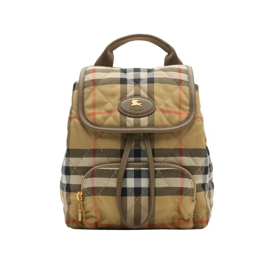 Mini Horseshoe Backpack - Beige