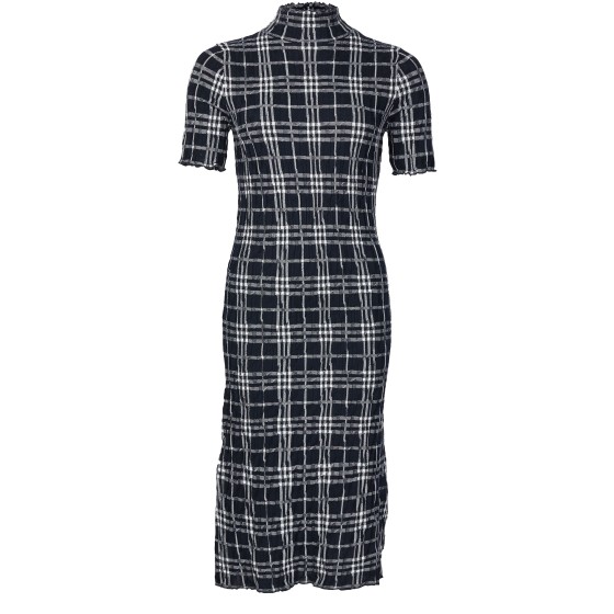 Rollneck dress - Black