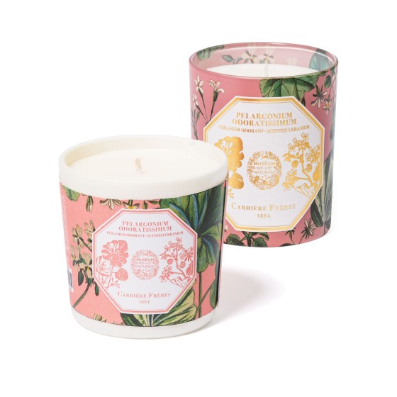 Geranium Scented Candle Refill - Geranium Fragrance - 185g - Colorless