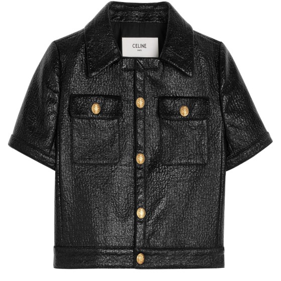 Chelsea Glazed Tweed Short Jacket - Black