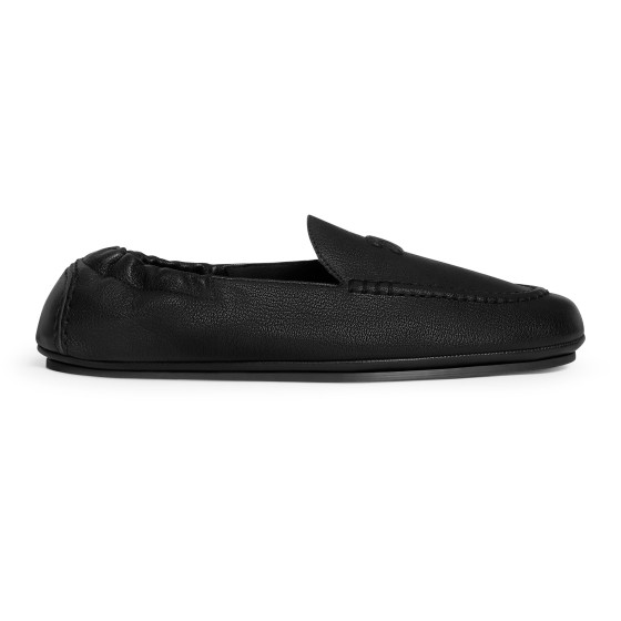 Celine adam - slip-on loafer in goatskin - Black