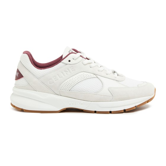 Runner CR-03 low lace-up sneakers - white