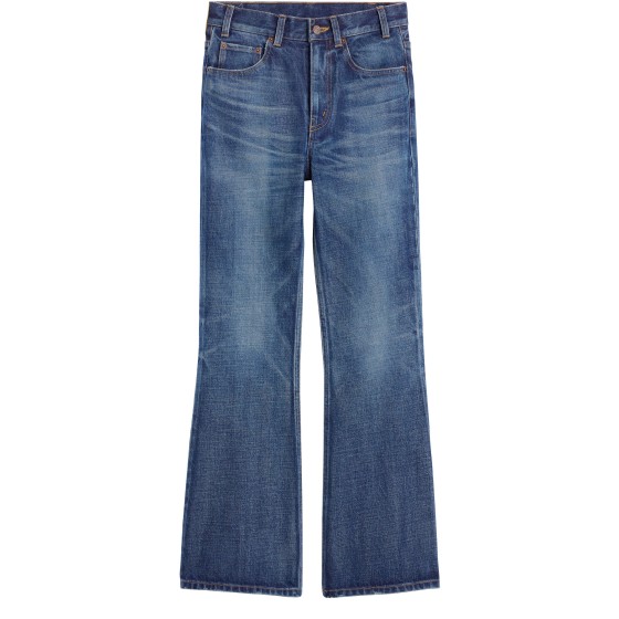 Bootcut jeans in dark union wash denim - Blue