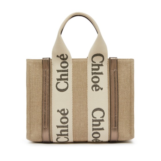 Woody Tote Bag - Gold
