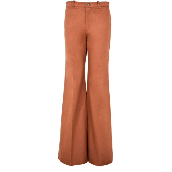 Flared pants - Beige