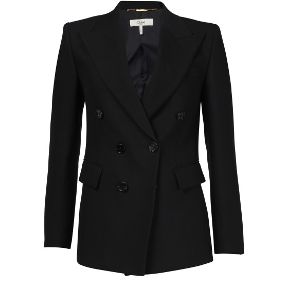 Wool blazer - Black