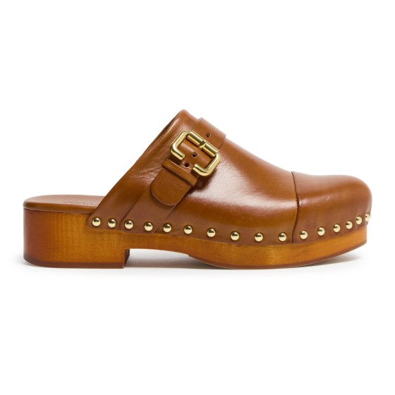 Jeannette clogs - Metallic color