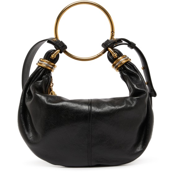 Hobo bracelet handbag - Black