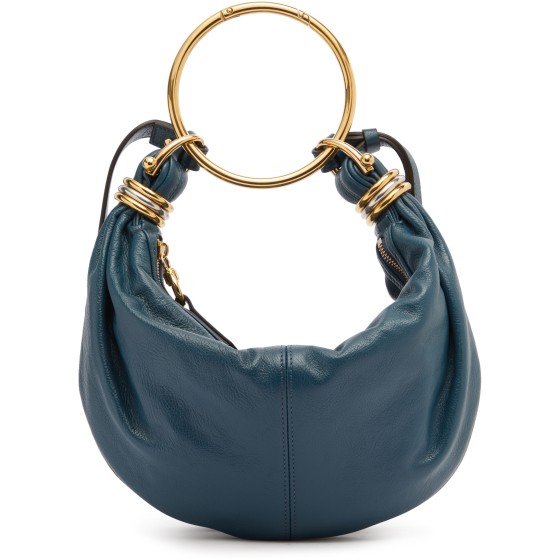 Hobo bracelet handbag - Blue