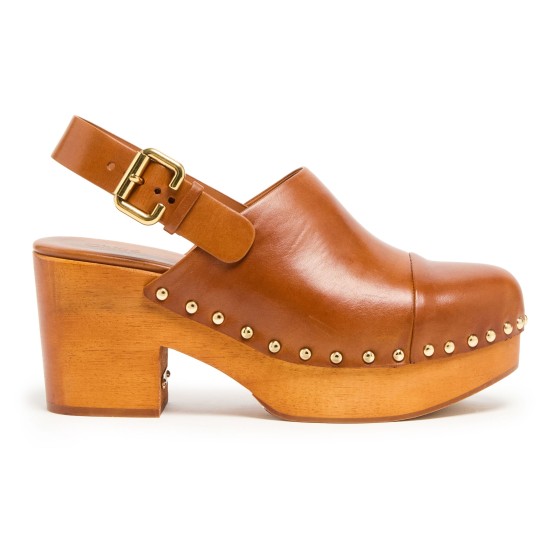 Jeanette clogs - brown