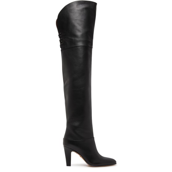 Eve High-Top Boots - Black