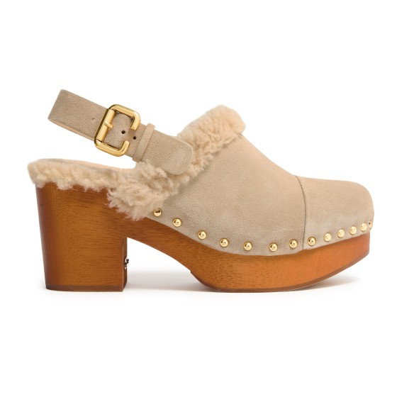 Jeannette clogs - grey