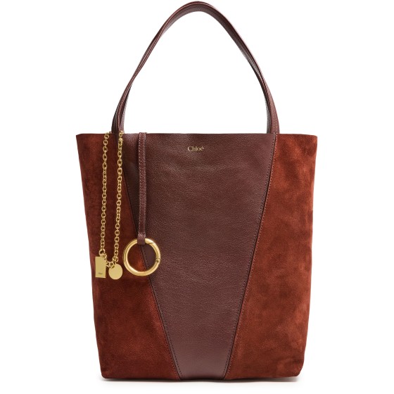 Chloé Spin tote bag - brown