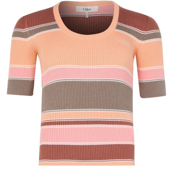 Round neck pullover - Colorful
