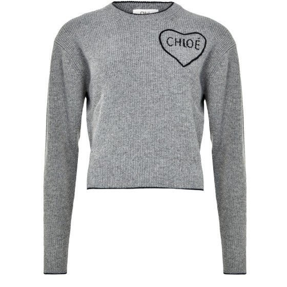 Logo sweater - grey