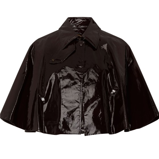 Short waterproof jacket - brown