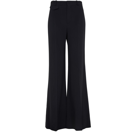 Wide leg pants - Black