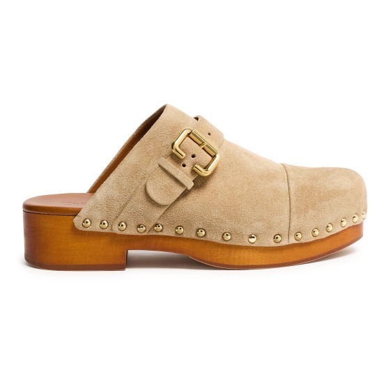 Jeanette mules - Beige