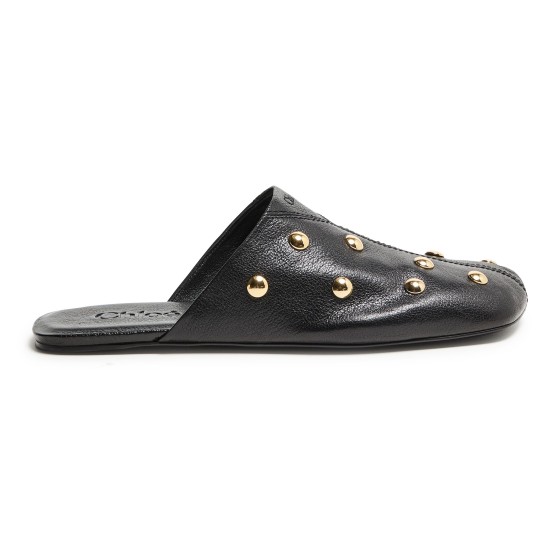 Mules with decorative touches - Black