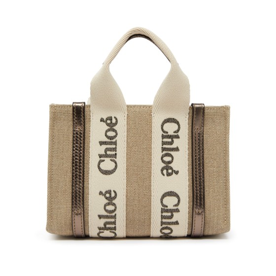 Woody Mini Handbag - Gold