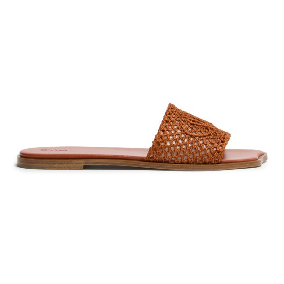 Soleil mules - Orange