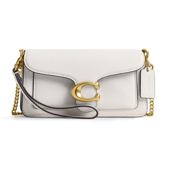 Tabby 19 shoulder bag - white