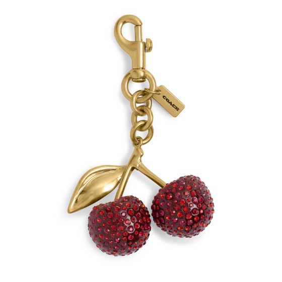 Cherry bag jewelry - Red