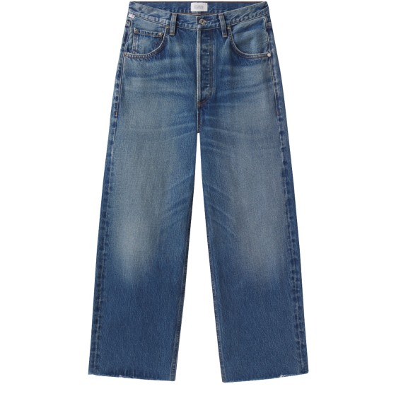 Ayla cropped jeans - Green