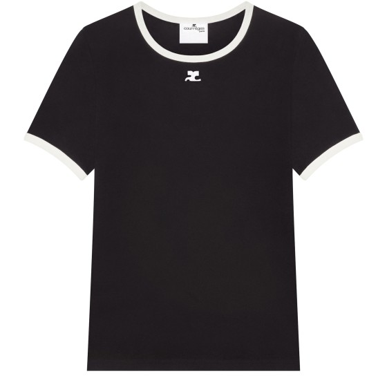 Signature Color Block T-Shirt - Black