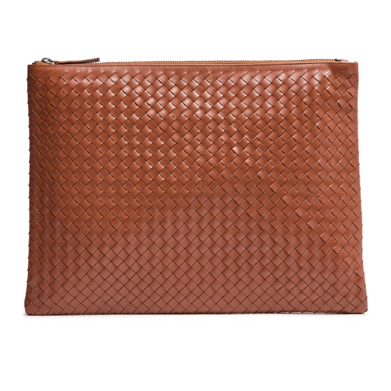 Zipped laptop sleeve - Beige