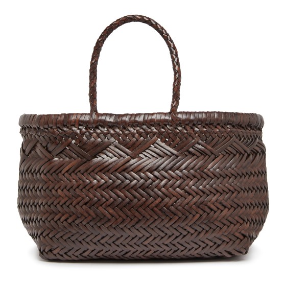 Bamboo Triple Jump Small Handbag - brown