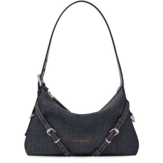 Voyou mini denim bag - Blue
