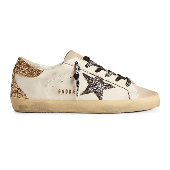 Super Star sequined sneakers - white