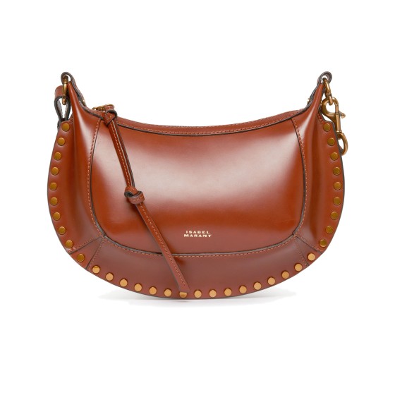 Oskan Moon Shoulder Bag - Beige