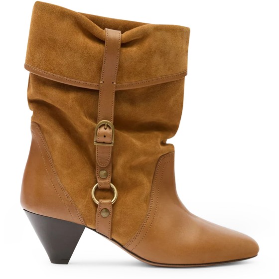 Darner buckle boots - brown