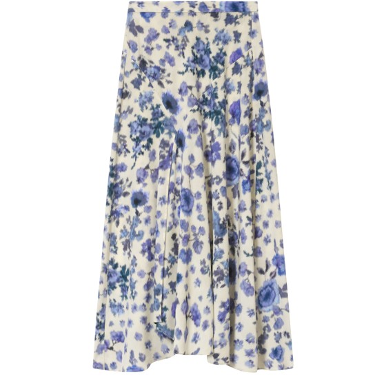 Sakura maxi skirt - Blue