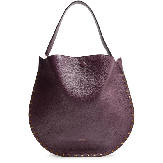 Oskan Hobo Soft Bag - Burgundy
