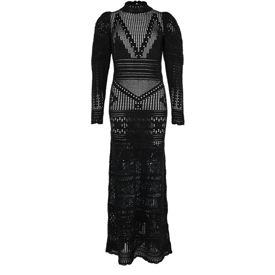Dione maxi dress - Black