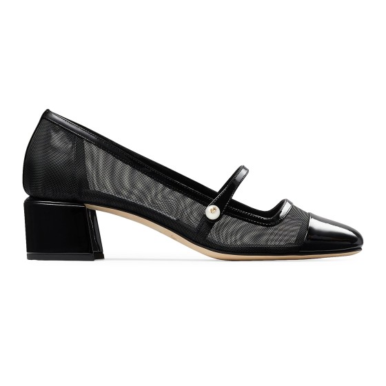 Elisa 45 low-cut shoes - Black