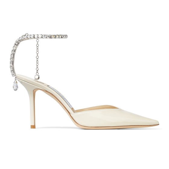 Saeda 85 High Heels - Beige